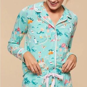 Spartina Florida Print Pajama Set